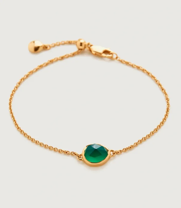 Green Onyx Chain Bracelet
